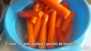 Comment conserver les carottes plus longtemps au frigo [upl. by Asus]