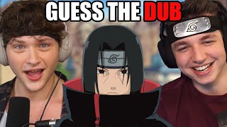 GUESS THE NARUTO DUB VOICE CHALLENGE ft IShinobi [upl. by Paulette]