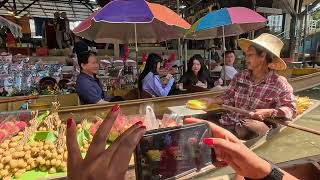 Damnoen Saduak Floating Market [upl. by Satsok]