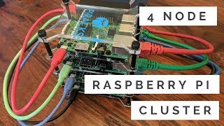 Building a 4node Raspberry Pi Cluster [upl. by Seni827]