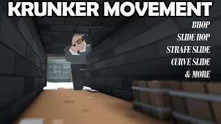 STEPBYSTEP Guide to Advanced Krunker Movement [upl. by Yeorgi]