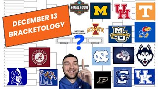 Bracketology Update  December 13 2024 [upl. by Erbe58]