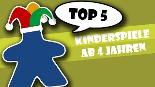 Top 5 Kinderspiele ab 4 Jahren [upl. by Htebsle]