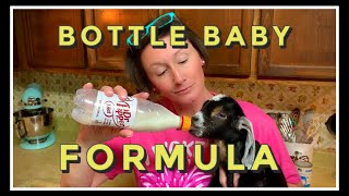 🧡 HOMEMADE Baby GOAT Formula 🧡 [upl. by Rubie7]