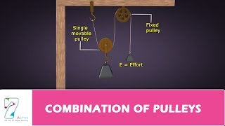 COMBINATION OF PULLEYS [upl. by Eizeerb]