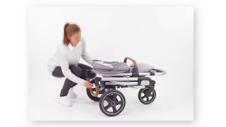 MaxiCosi  Nova stroller  How to fold it [upl. by Boote]