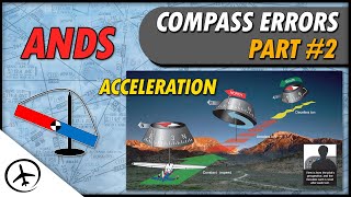 Magnetic Compass Errors Acceleration [upl. by Nnaj]