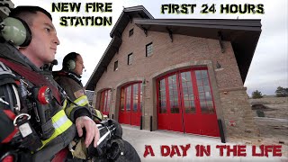 First 24 Hours in a New Fire Station  A Day in the Life [upl. by Daley62]