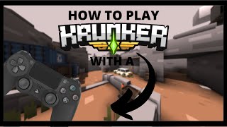 How To Play KrunkerIo With A PS4 Controller Easy 3Step  KrunkerIo [upl. by Narcis268]