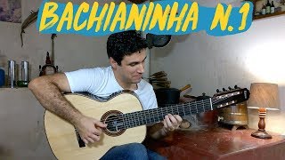 BACHIANINHA N°1 Paulinho Nogueira  Brazilian Guitar Marcos Kaiser [upl. by Showker149]