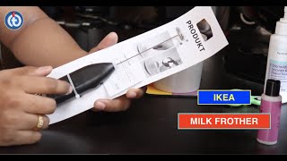 IKEA MILK FROTHER Review amp Battery Installation [upl. by Lali]