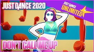 Just Dance Unlimited Dont Call Me Up by Mabel  Official Track Gameplay US [upl. by Chantalle290]