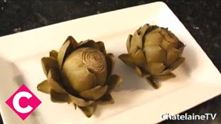 Cooking class how to cook an artichoke [upl. by Skurnik]