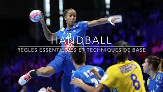 Handball règles et techniques de base EPS [upl. by Asiulairam]