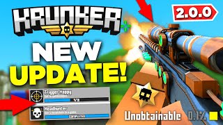 Krunker 20 is AWESOME NEW Gameplay and Skins [upl. by Nnylanna]