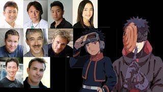 Anime Voice Comparison TobiObito Uchida Naruto [upl. by Pellet47]