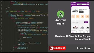 Membuat UI Toko Online Dengan Android Studio [upl. by Amak]