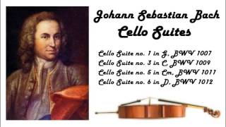 Johann Sebastian Bach  Cello suites in 432 Hz great for reading or studying [upl. by Enrahs]