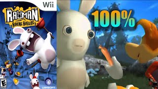 Rayman Raving Rabbids 11 100 Wii Longplay [upl. by Dyann]